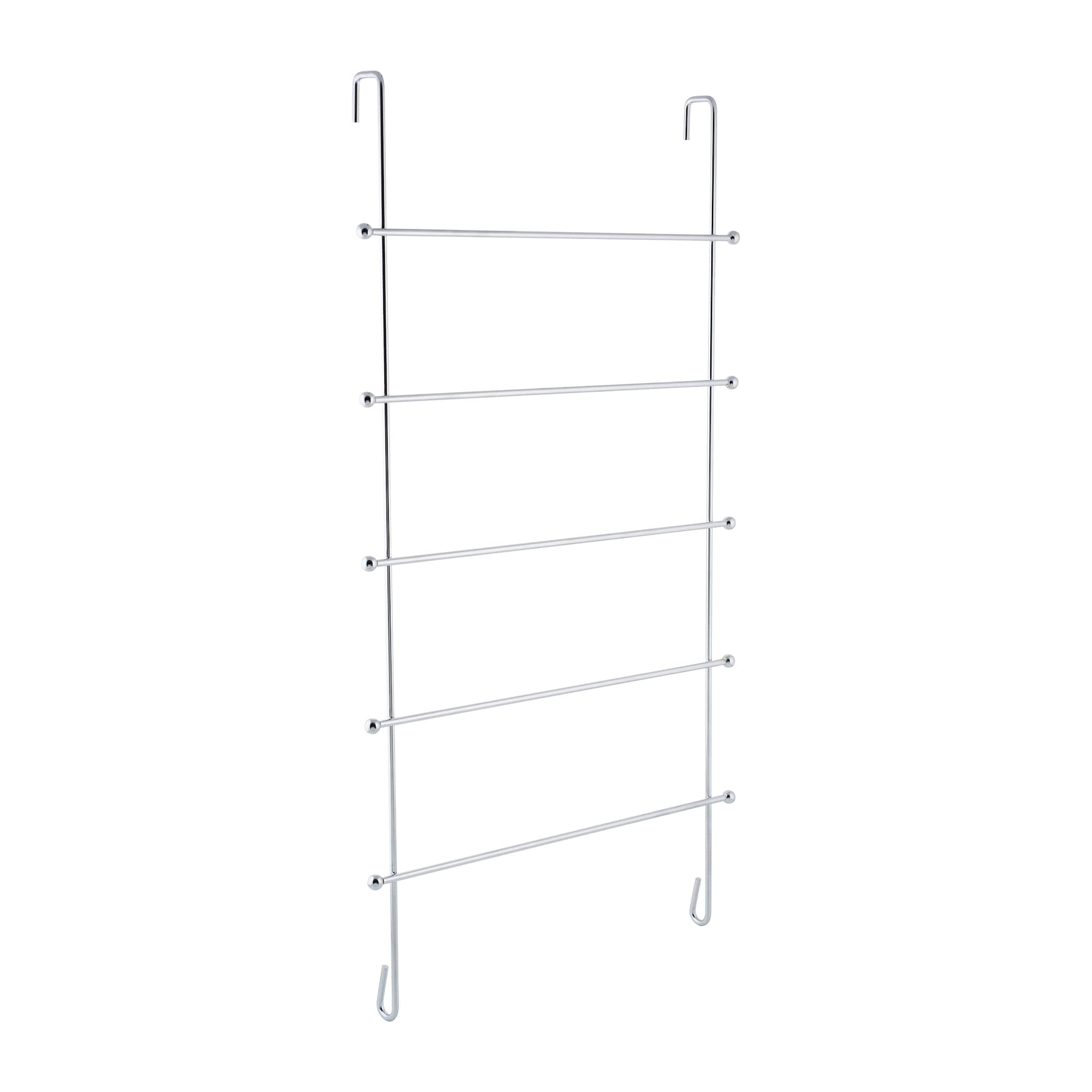 Organize It All 5-Bar Over the Door Towel Rack